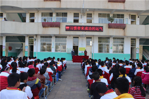 郭老师在乐陶小学开展讲座